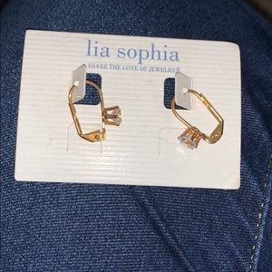 Gold Diamond Earrings